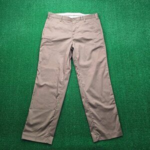UPS Pants Mens 36x32 Brown Straight Leg Employee Uniform Work Wear Outdoors